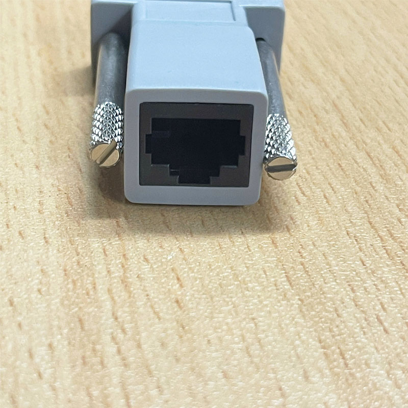 Bộ Chuyển Đổi Citrix Netscaler RJ45 to DB9 808-00001-01 Adapter Serial Cable RJ45 to DB9 Female Grey