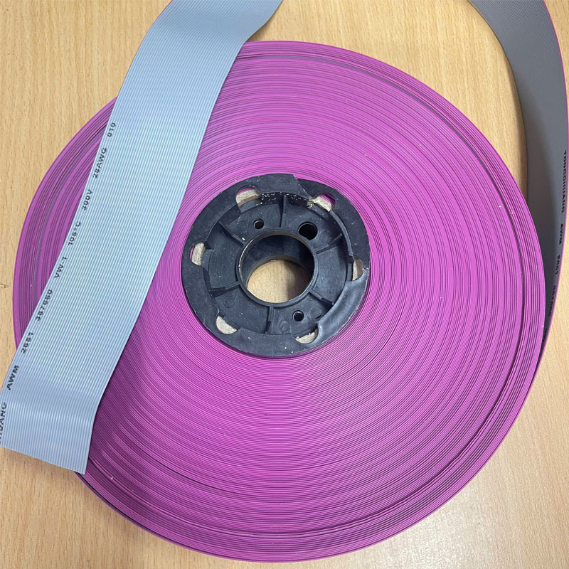 Cáp Điều Khiển IDC 40 PinFlat Ribbon E357660 TONGCHUANG AWG28 Cable 1.27mm Pitch 40 Way Unscreened 50.8mm Width 28AWG 300V Length 75M