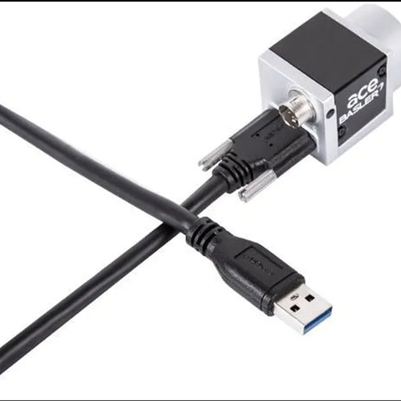 Cáp BASLER USB 3.0 A86-4730 to USB MicroB 2000033239 Screw Locking Data Transmission 5Gbps Length 3M 10ft For Industrial Camera Basler