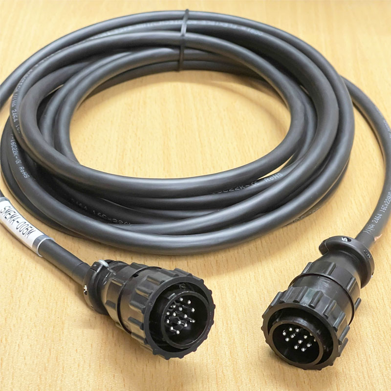 Cáp SMEMA Male to Male Cable Connector ETE 206044-1 14 Pin Length 5M For Connect The Signal Device In The Chain Product, Link The Signal System.