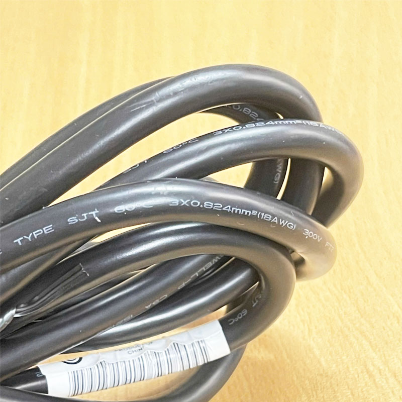 Dây Nguồn Máy Chủ Chính Hãng Longwell LS-60 AC Power Cord IEC60320 IEC C13 to C14 10A 250V 3x0.824mm Length 2.5M