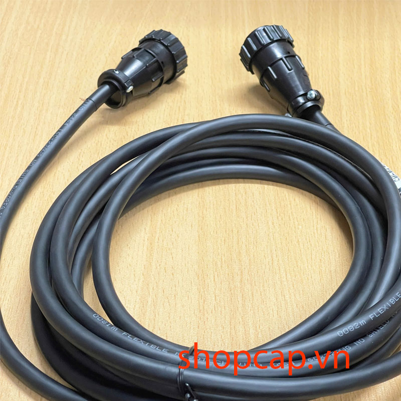 Cáp SMEMA Male to Male Cable Connector ETE 206044-1 14 Pin Length 5M For Connect The Signal Device In The Chain Product, Link The Signal System.