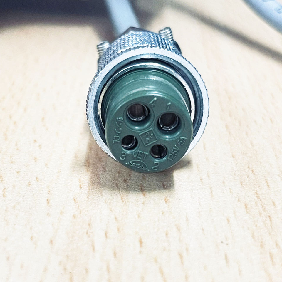 Cáp Centronics DDK 57-30240 24 Pin Male to 2 Port SANWA 41-6590 4 Pin Female Y-Splitter Cable Dài 2M