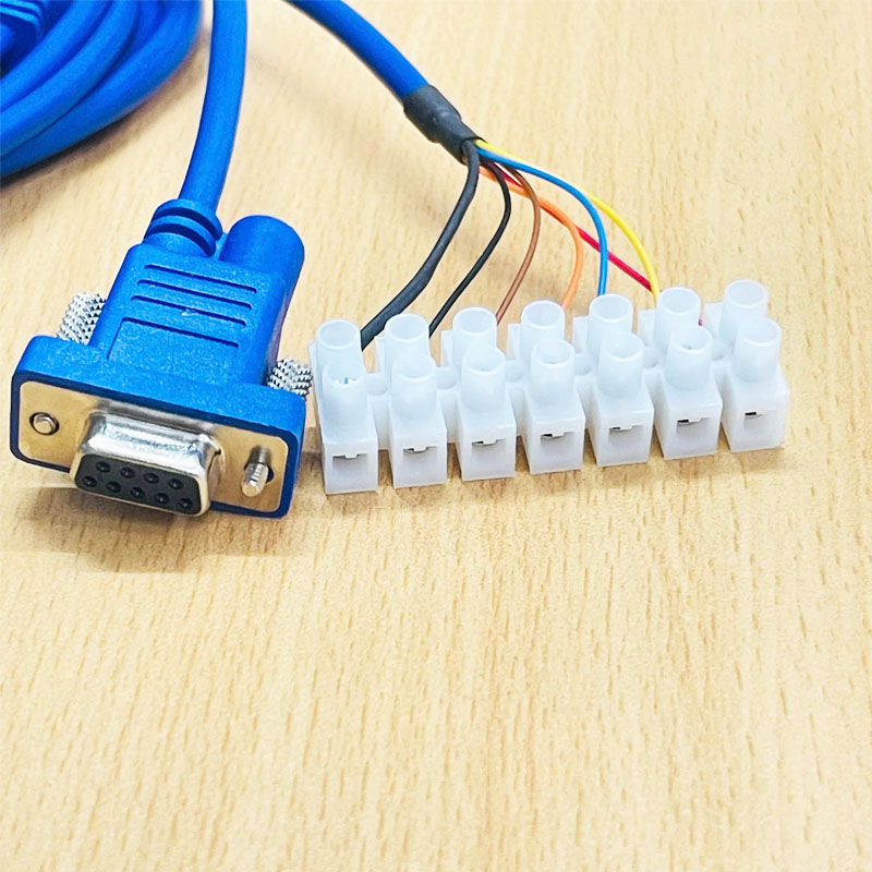 Cáp 3M 10ft PW-M120-RS232&TRIG Cables M12 A-Code 17 Female Pin Power ...