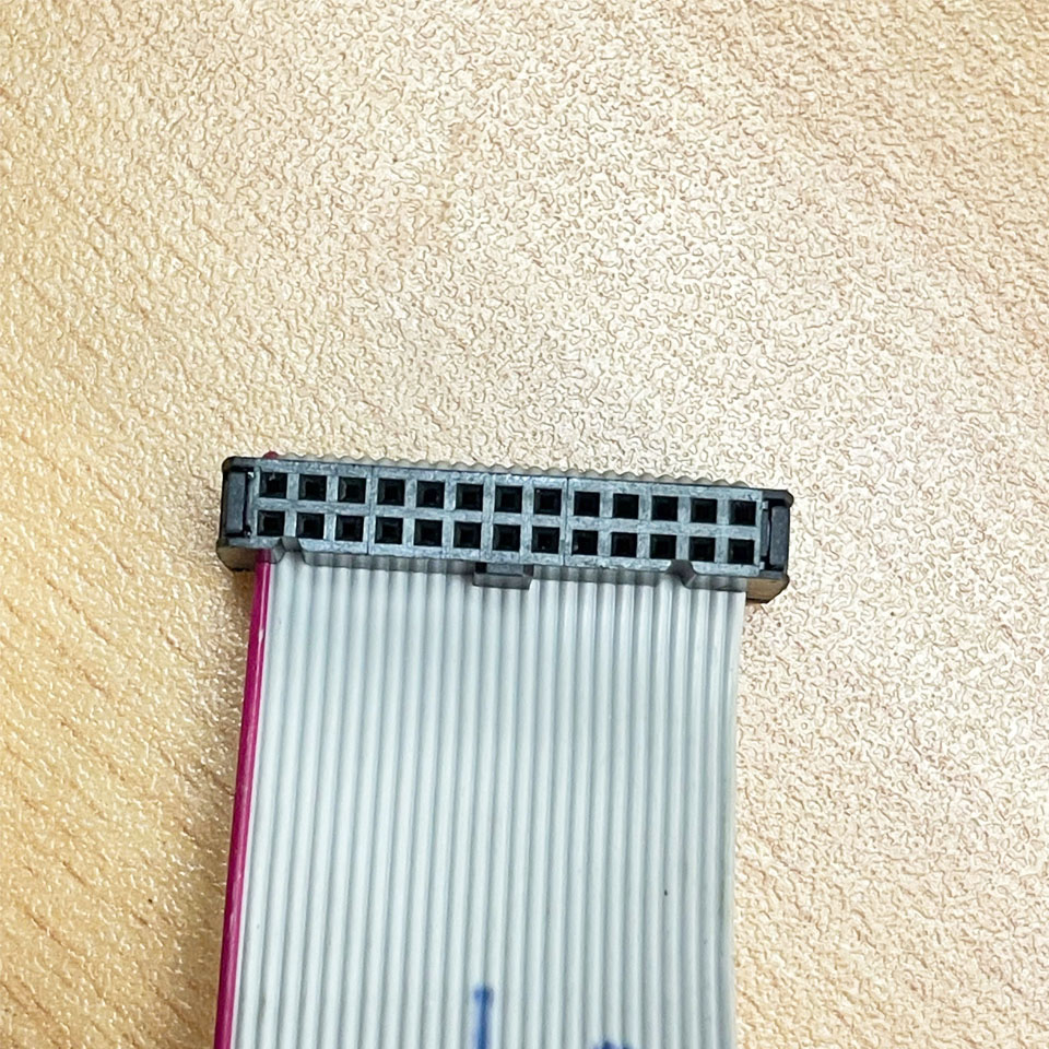 Dây Cáp Dẹt IDC FC 26 Pins 2x13 2.54mm 0.1 Inch Wire Pitch Female to Female Dài 20Cm For Flat Ribbon Cable  Wire-to-Board Headers Socket Receptacles or Cable-to-Ca