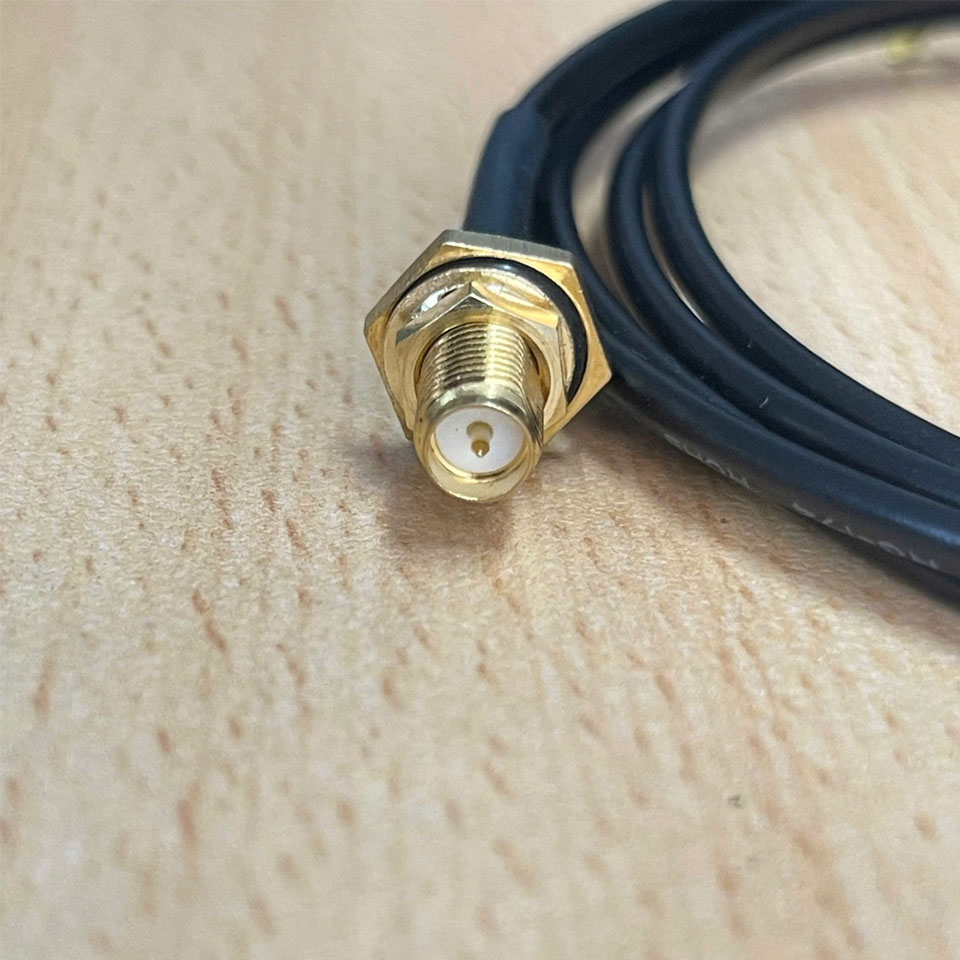 Cáp Nối Dài RP-SMA RG174 SMA Male to RP SMA Female For Anten Wifi RF Dài 1.5M