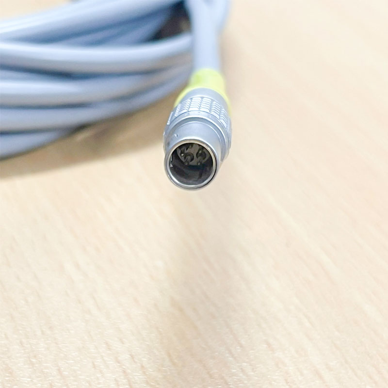 Cáp AISG Connector M16 6 Pin Male A-coded to LEMO 5 Pin Male Dài 7M 22ft Connection Cable