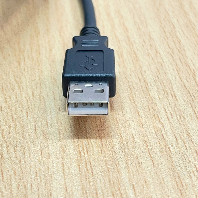 Cáp USB 2.0 Type A to Mini USB 5 Pin 480Mbps Shielded Black PARK HENG 28AWG/1P+24AWG/2C Dài 3M For Console Cisco Catalyst Network Switch, Cisco Route