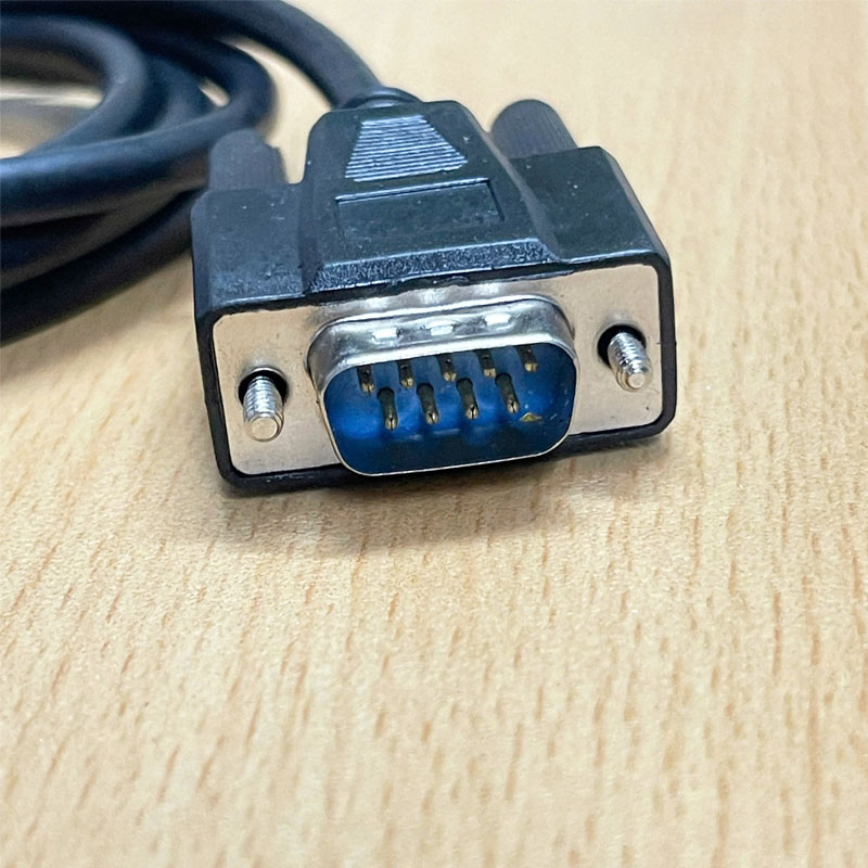 Cáp Nối Dài Cổng Com RS232 Âm Dương Dây Chuẩn Chéo Chất Lượng Cao DB9 Extension Cable Null Modem RS-232C DB9 Female to DB9 Male Black Length 1.5M