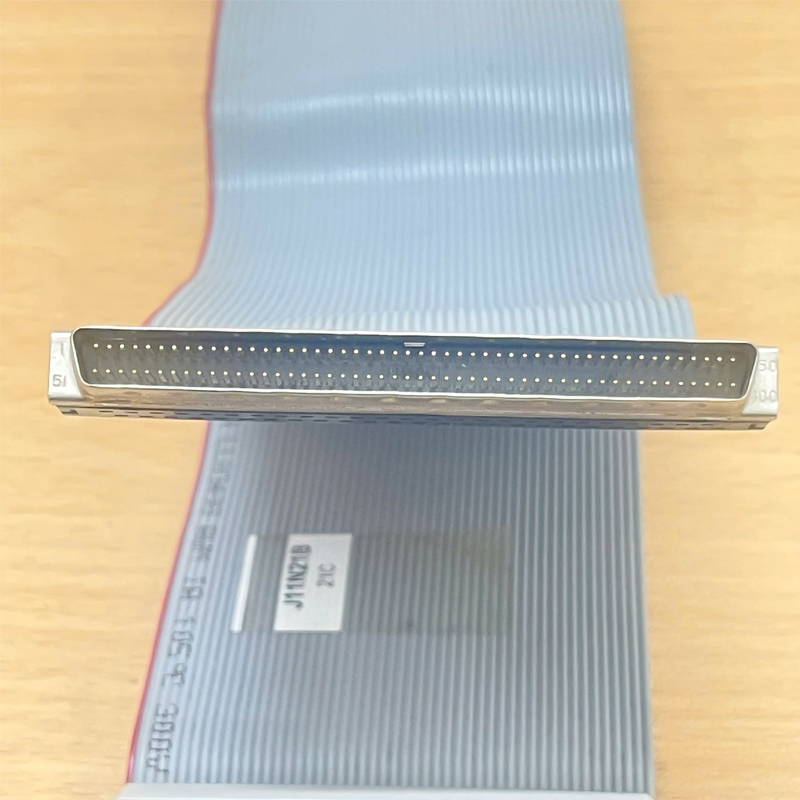 Cáp SCSI HPDB 100 Pin đực sang 2 cáp IDC 50 pin âm Dài 20Cm - IDC Cable Male to Female HPDB 100 Pin Straight Plug to IDC 50 Pin Receptacle 1 to 2 Flat Ribbon Cable 20 CM