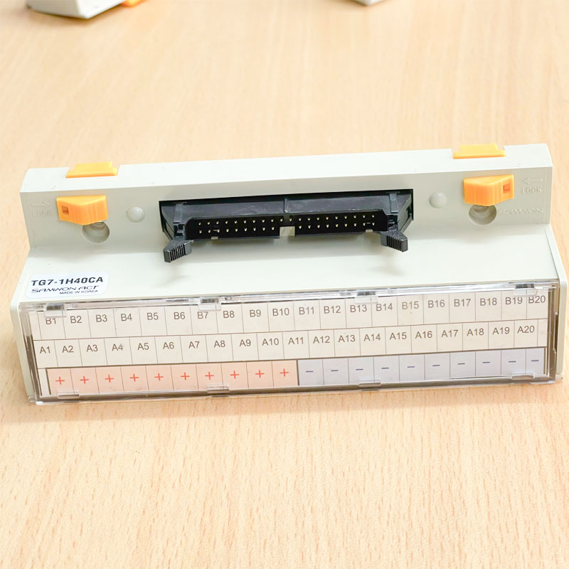 Cầu Đấu SAMWON ACT IOLINK TG7-1H40CA IDC 40 Pin Interface Terminal Block in Korea