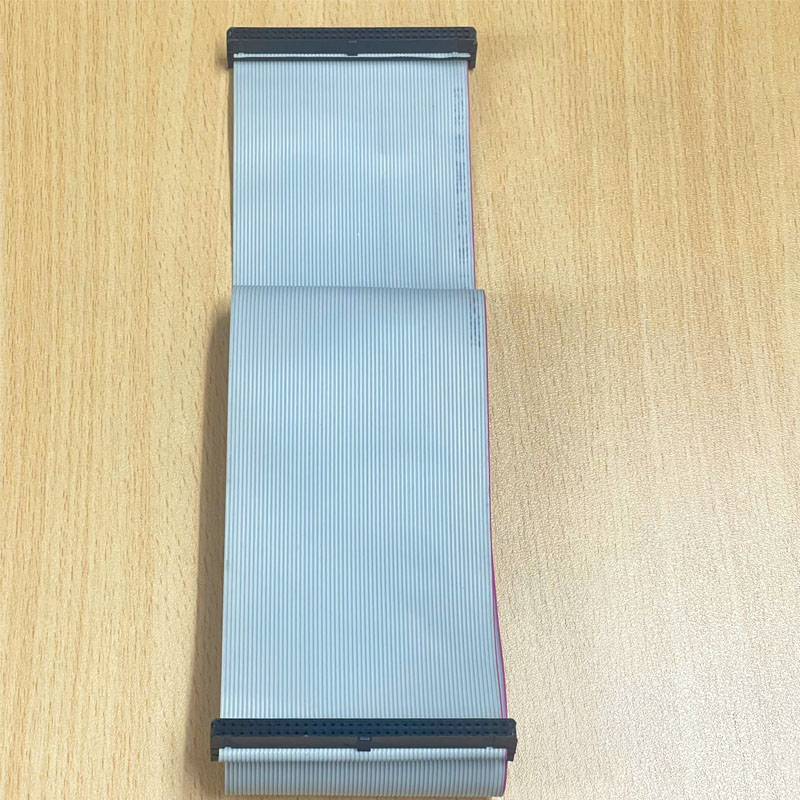 Cáp Ruy Băng IDC 64 Pin Flat Ribbon Cable Female Connector Pitch 2x32P 64 Wire Female to Female IDC Flat Ribbon Cable Gray Length 1M
