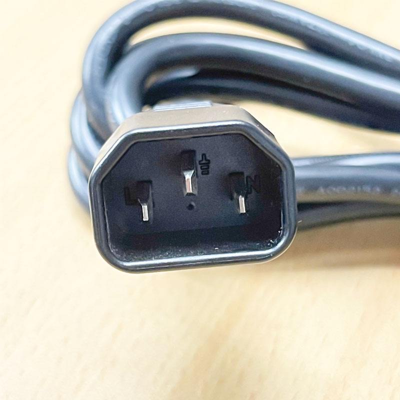 Dây Nguồn Máy Chủ Chính Hãng Volex VAC14S V1625 10A 250V AC Power Cord IEC60320 IEC C13 to C14 10A 250V 3x1.04mm Dài 2M