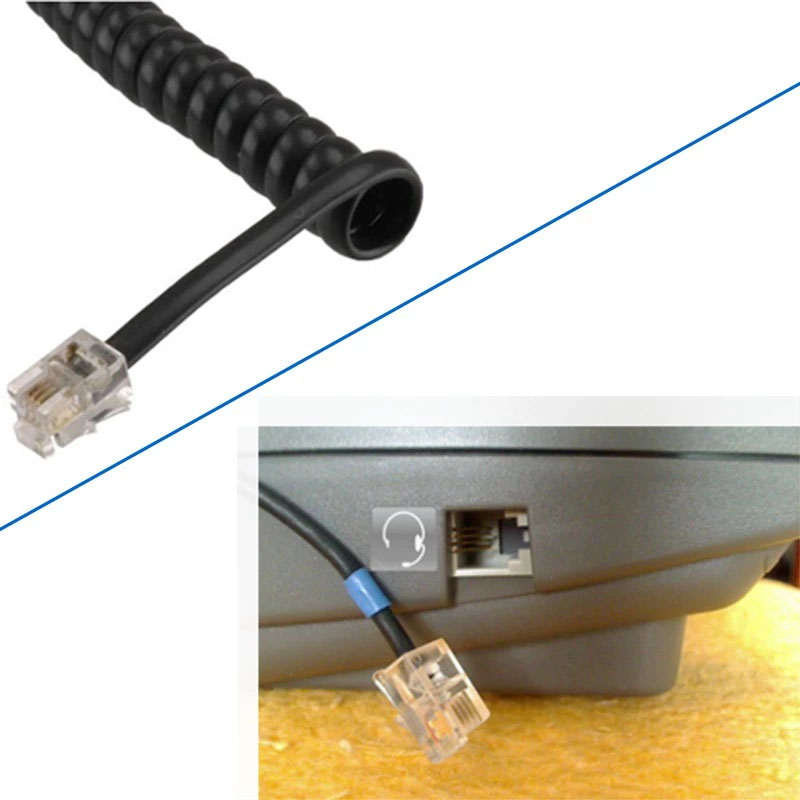 Đầu Bấm RJ9 4P4C Modular Plug Connector Cable Dùng Cho Tín Hiệu Ống Nghe Của Điện Thoại BànHandset Plug Gold Plated 100pcs/Lot