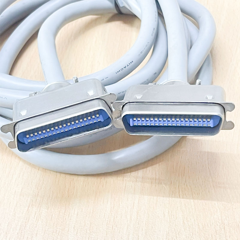 Cáp Centronics 36 Pin Male to Male Parallel Printer Cable Dài 2.5M Grey For Máy In Furuno PP-510 Printer witch Furuno IF-8500 Printer Interface