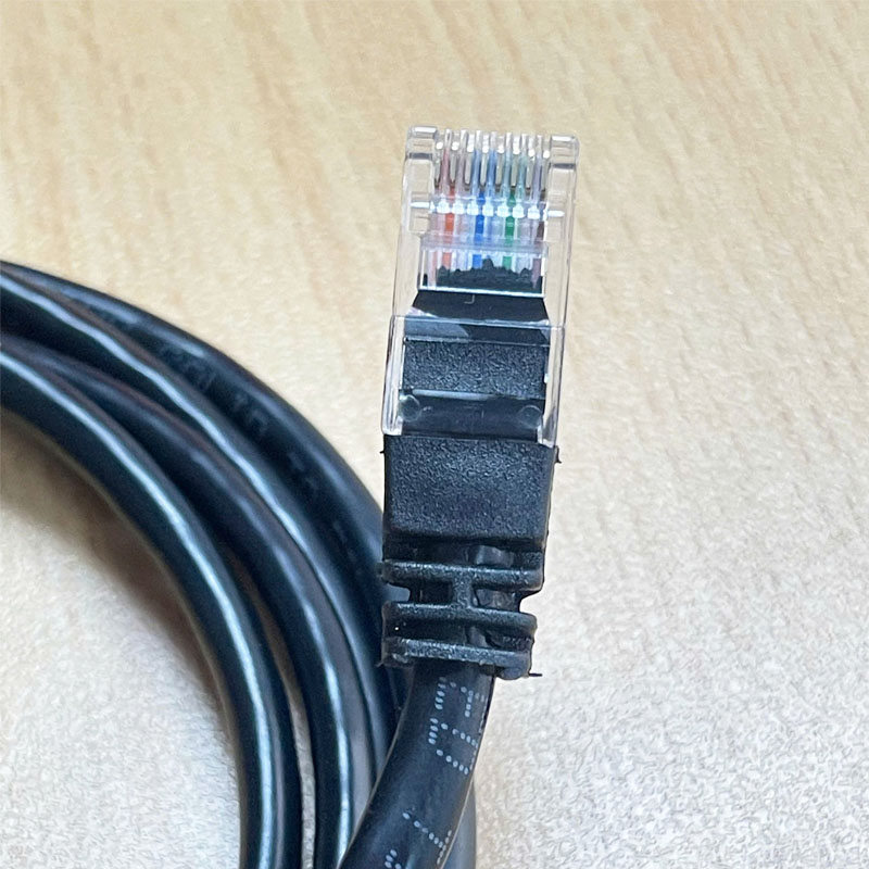 Dây Nhảy CAT5E UTP Patch Cord Ethernet 10/100/1000 Cable 4PR 24AWG RJ45 to RJ45 Colour Black Length 1.5M