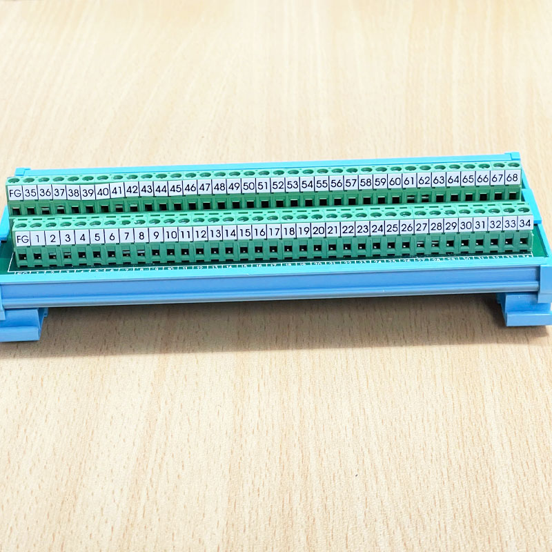 Mô-Dun SCSI 68P ADAM-3968 Terminal Board Screw Board Output Relay Template DIN Rail