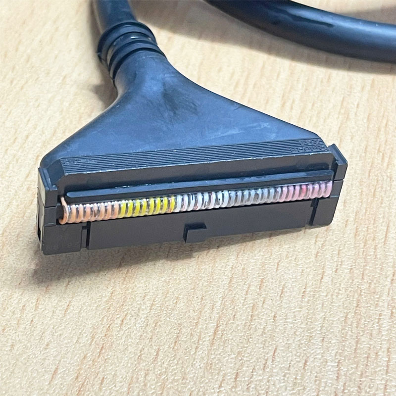 Cáp IDC 40 Pin 2.54mm Female to 40 Core Open End Dài 1.5M For Terminal Block Breakout PLC Relay