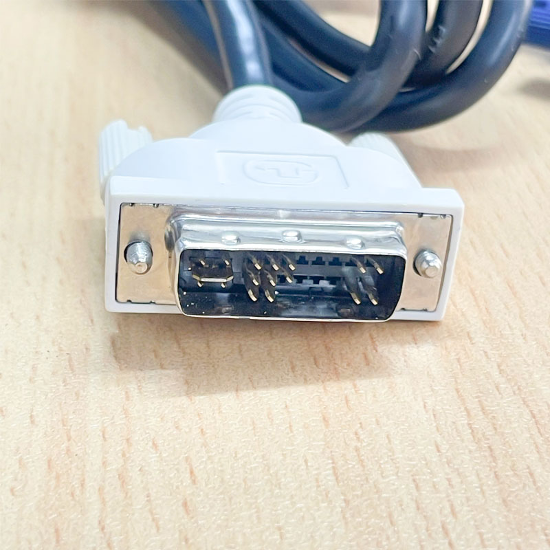 Cáp Chuyển Đổi Tín Hiệu DVI-A Male to VGA Female Dài 1.8M For Monitor Cable High Resolution