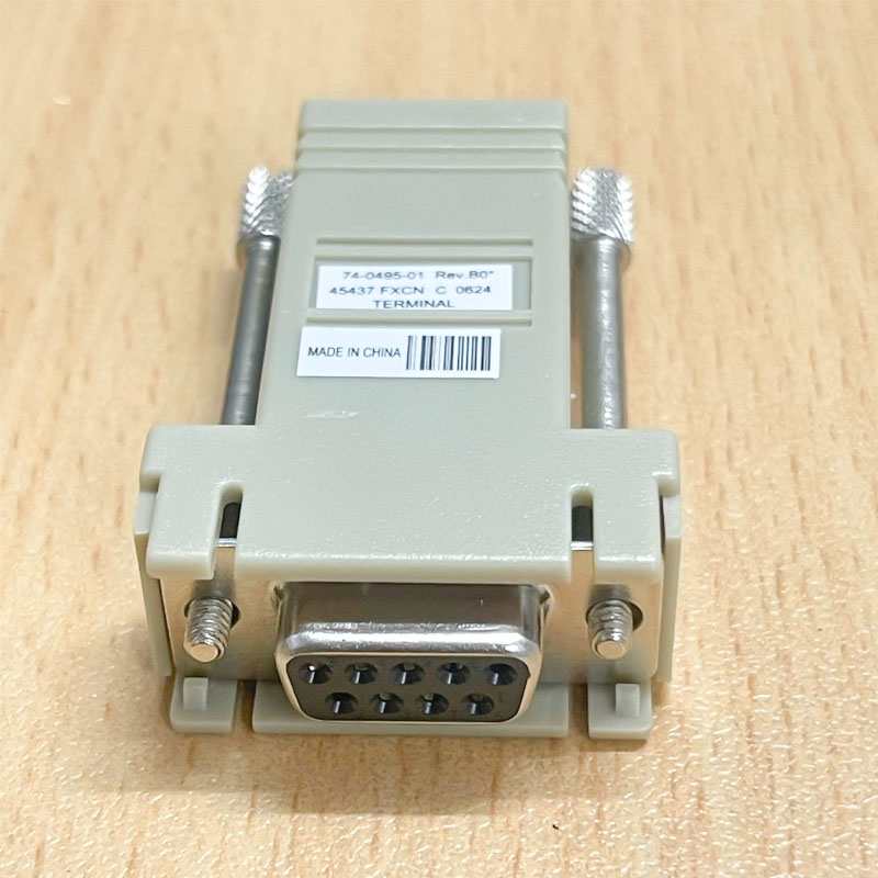Cisco 74-0495-01 DB9 Female to RJ45 Female Serial Modular Console Adapter Terminal