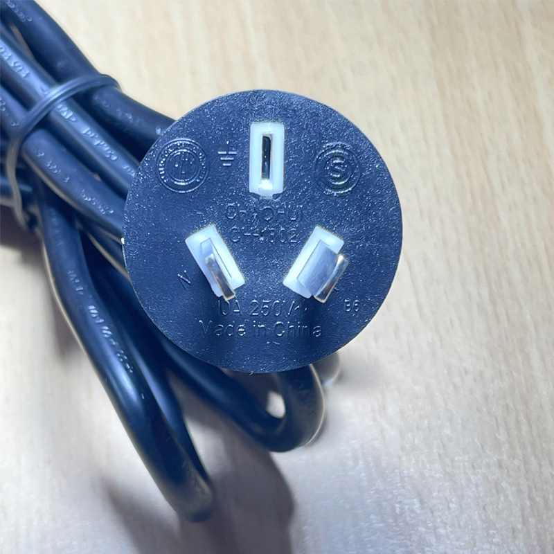 Dây Nguồn CHAO HUI CH-802 CH-211 AC Power Cord Australia & China IEC60320 IEC C13 10A 250V 3x0.75mm Dài 1.8M