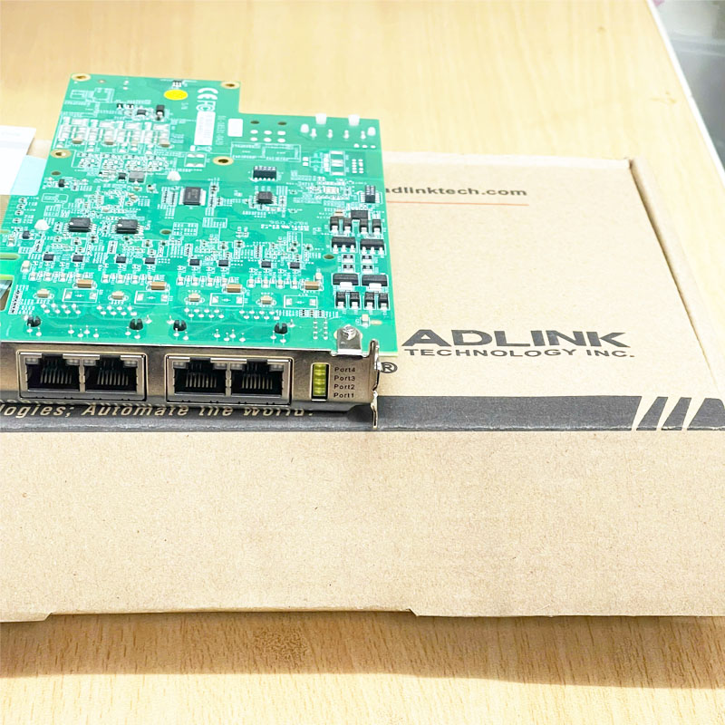 Card Mạng ADLINK PCIe-GIE74P MA093NBE5J PoE64 Video Capture Card PCI Express x4 4 Port For Basler industrial cameras