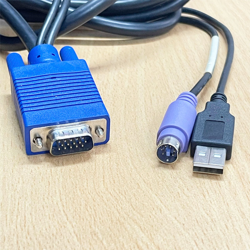 Cáp Điều Khiển KVM Avocent CBL0030 Dài 3M Cable USB And PS2 For The Avocent Switch View SV1000 KVM