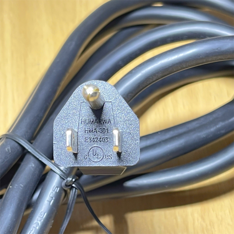 Dây nguồn NEMA 5-15P to C13 HUMARWA E342403 HMA-301 AC Power Cord 13A 125V 3x1.31mm 16AWG Dài 3M