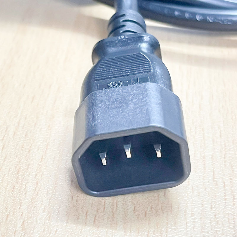 Dây Nguồn Máy Chủ Computer Server, UPS, PDU Cable Power Cord IEC C13 LT-501 to C14 LT-602 LIAN DUNG 038-004-332 13A 250V 18AWG 3x1.31mm² Dài 3M