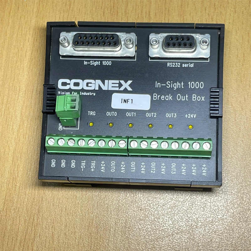 Bộ điều khiển Cognex CIO-1350 800-5743-1D In-Sight 1000 RS232 Serial Woet MPS 80 Break Out Box