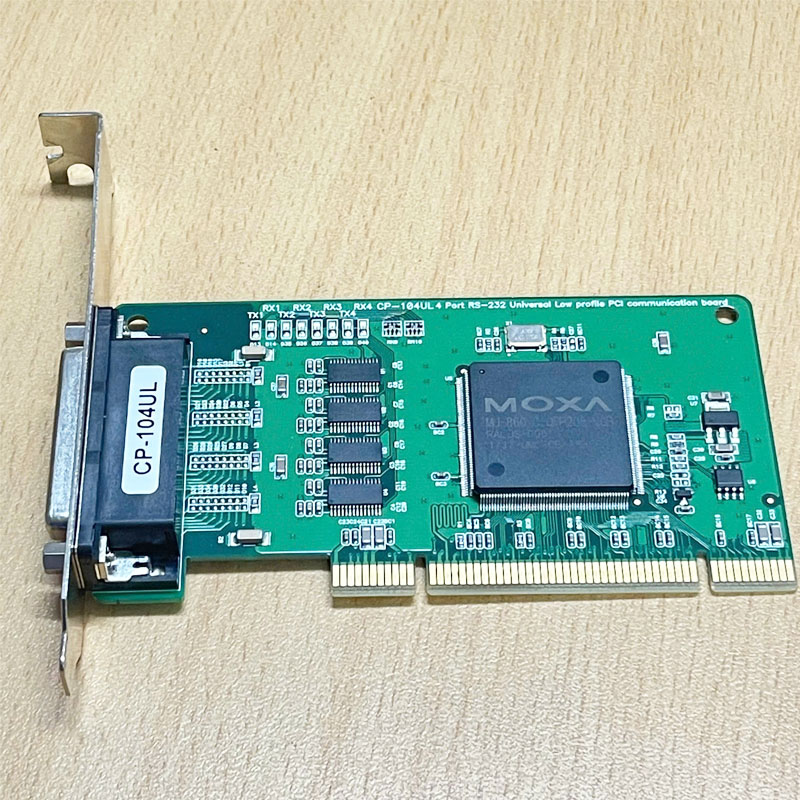 Card PCIe/UPCI/PCI Serial Cards Moxa PCI 4X CP-104UL-DB9M Multiport Serial Adapter