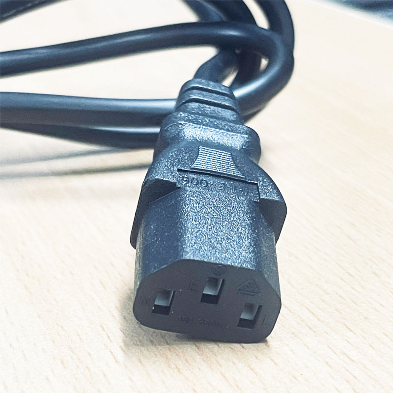 Dây Nguồn C13 C14 YONG HAO YH-E-007 YH-E-006 IEC60320 IEC C13 to IEC C14 10A 250V 3X0.75mm Dài 1.8M