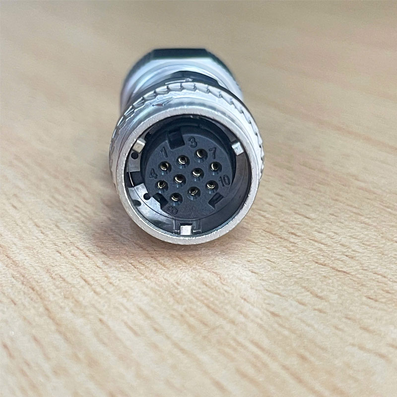 Đầu Jack Encorder Servo CM10-SP10S-C 10 Pin Female Connector Cicular For Mitsubishi Yaskawa Servo Motor Encoder