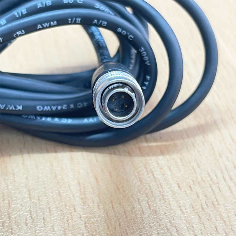Cáp Kết Nối Hirose HR10A-7P-4P(73) 4 Pin Male to GX12 2 Pin Female Dài 3M