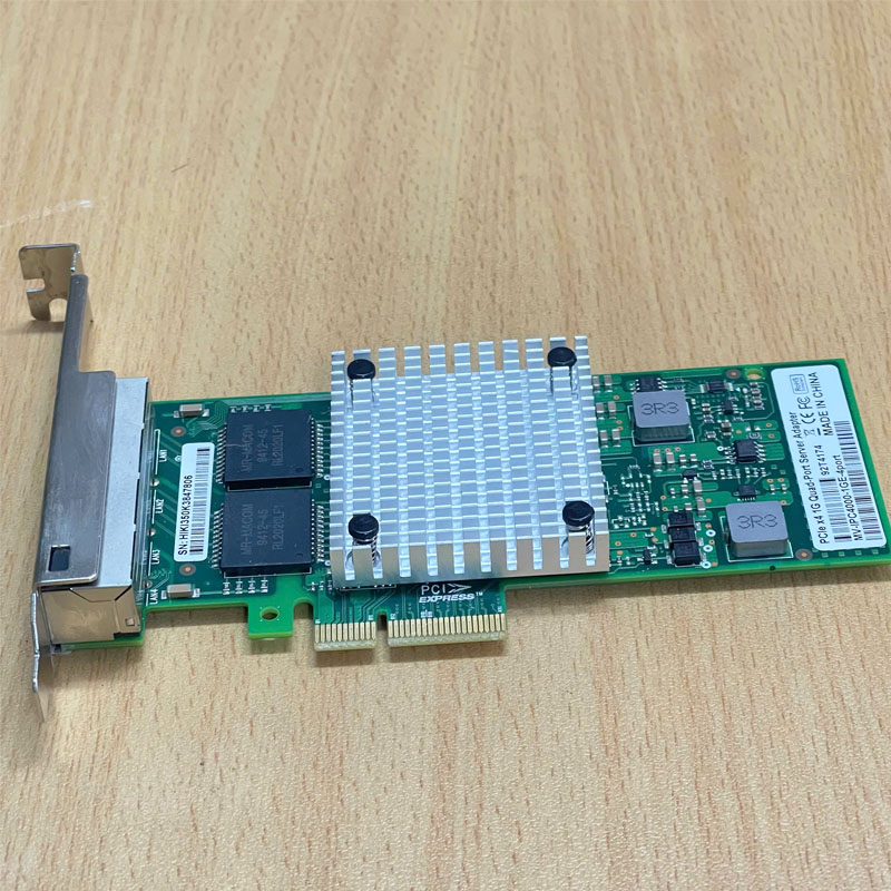 Card Mạng Máy Chủ 4 Cổng Gigabi Ethernet PCIe X4 1G Quad-Port Sever Adapter MV-IPC4000-1GE-4port For Máy Chủ Và Máy Tính Công Nghiệp Advantech Industrial Computers IBCON