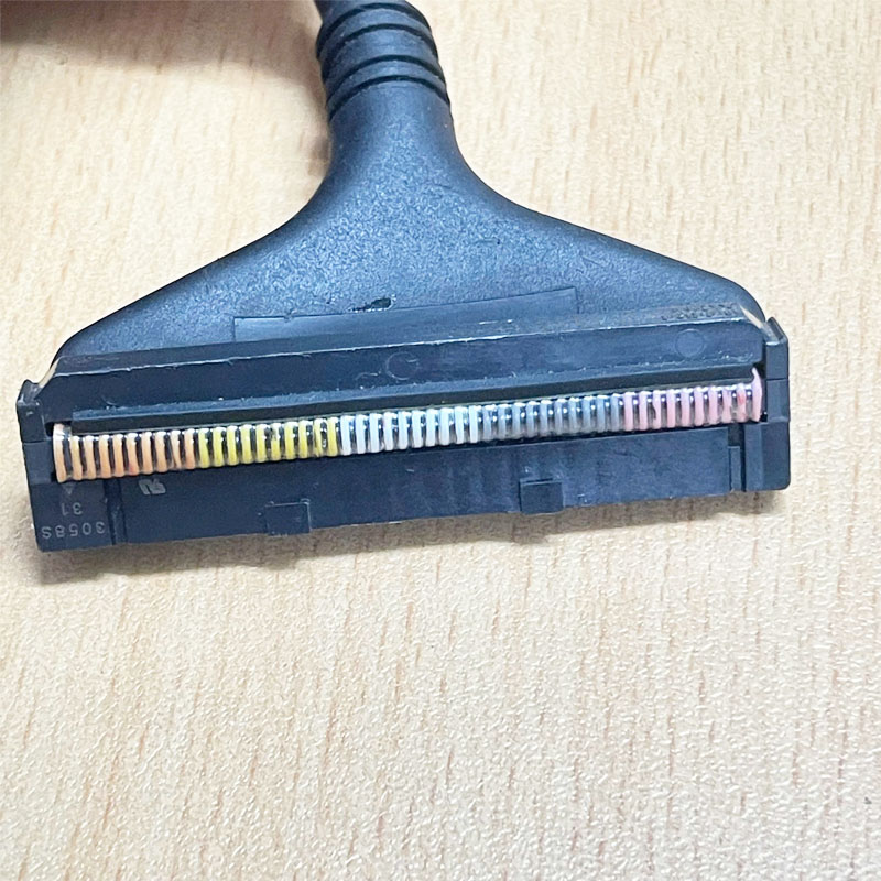 Cáp JZSP-CS101S-2.5-E Dài 2.5M Control I/O Signal Line SCSI IDC FC 2*25 Pitch 2.54mm to 50 Core Terminal Block