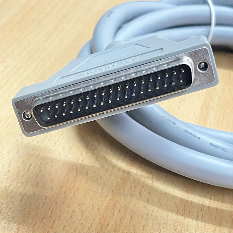 Cáp Kết Nối MISUMI D-Sub DB37 37 Pin Male to Male E119932 AWM 2464 LL84201 CSA COPARTNER Cable Dài 2M