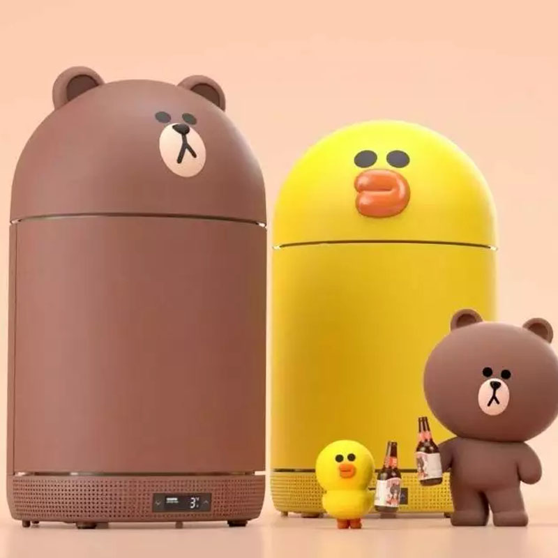 Chuyển nguồn 24V 6.3A 150W LOADUS SQ-15124 chân cắm tròn 4 Pin dùng cho tủ lạnh gấu mini Mini Ccomo x Line Friends 31L