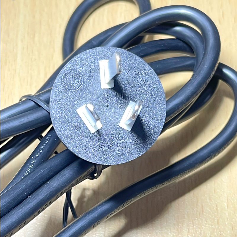 Dây nguồn CHAO HUI CH-1802 CH-211 Australia & China Chuẩn 3 Chân Chéo Tam Giác AC Power Cord GB2099 to C13 10A 250V 3x0.75mm² Dài 1.8m