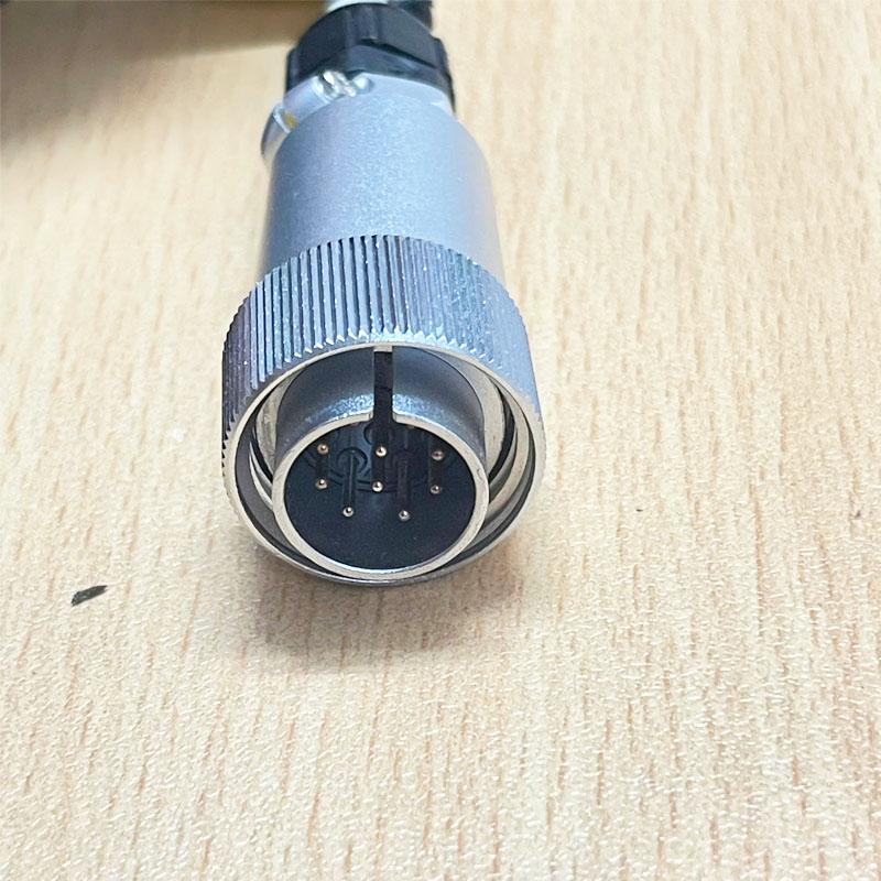 Cáp 7.5M Cable Connector RM15TPD-10P(71) 10 Pin Male to 10 Core Open End For Industrial Camera Power/IO Cable Hirose RM15TPD Series Circular