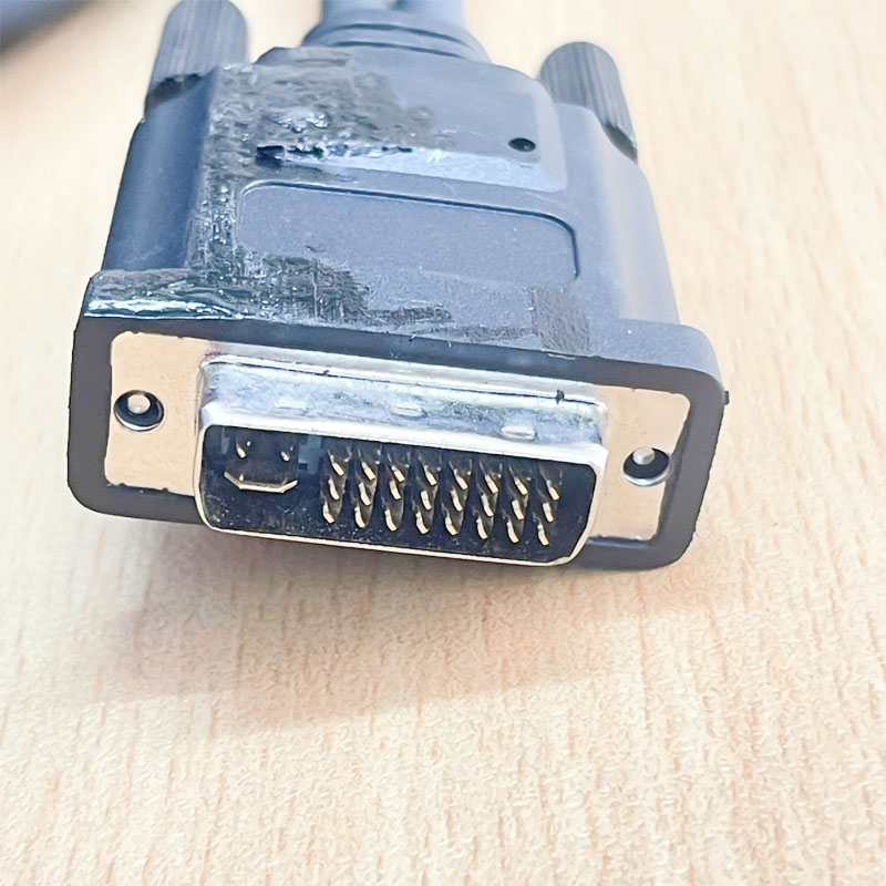 Cáp 5M Cable DVI-I Male to 2 Port Hirose 12 Pin Female HR10A-10P-12S(73) Video Splitter Cable Hirakawa + 1 Port Cosse Solderless Crimped For CCD Machine Vision Camera