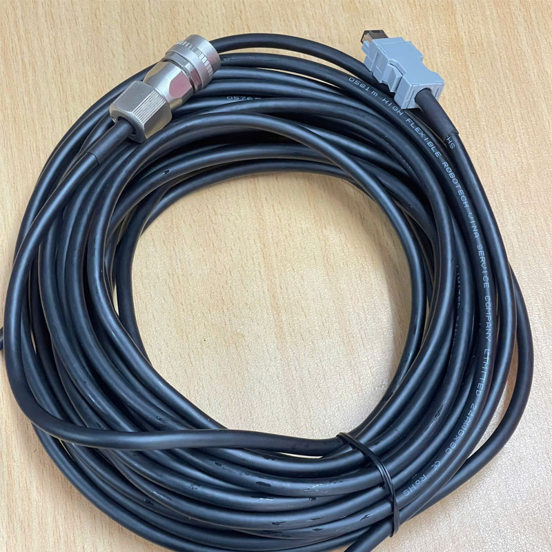 Cáp Delta ASDA-A3 ASD-E3-1021-E Dài 10M Connector CN2 Encoder Cable For ECM-E3 F130 to F180 Motors