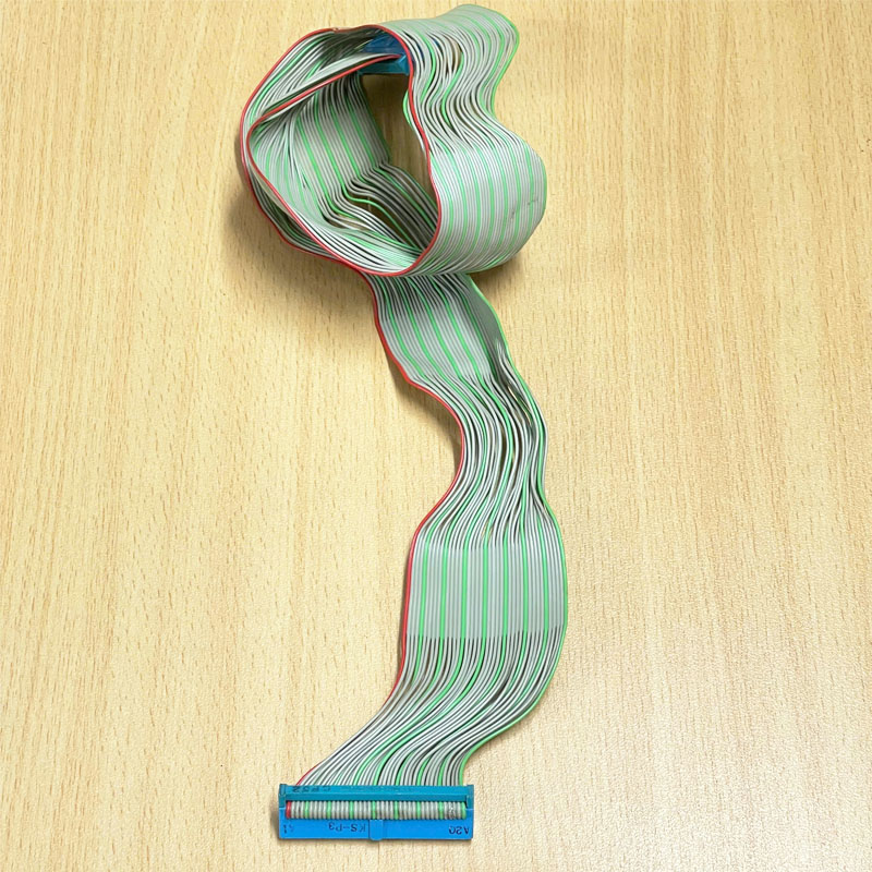 Cáp Dẹt YAMAICHI FAS-40-17 IDC 40 Pin 2x20 Female to Female 2.54mm Pitch Flat Ribbon Data Rainbow Color Length 70Cm