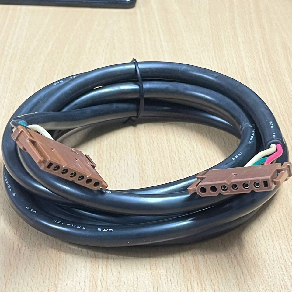 Cáp Điều Khiển 3M 10ft TEIKOKU Cable MTA 6 Pin Connector Female to Female Turbo-Flex Dài 3M For PCB Board ,Servo Power Cable and Control Robotics, CNC Machines, Industrial Communication