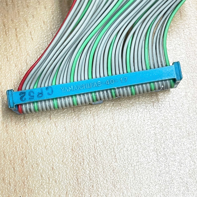 Cáp Dẹt YAMAICHI FAS-40-17 IDC 40 Pin 2x20 Female to Female 2.54mm Pitch Flat Ribbon Data Rainbow Color Length 70Cm