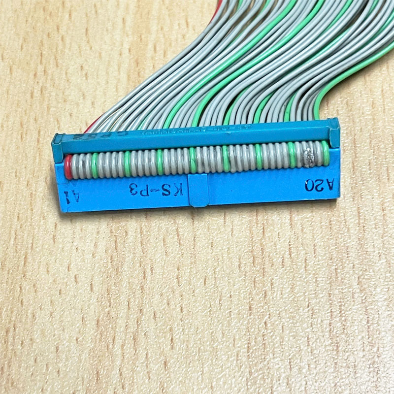 Cáp Dẹt YAMAICHI FAS-40-17 IDC 40 Pin 2x20 Female to Female 2.54mm Pitch Flat Ribbon Data Rainbow Color Length 70Cm