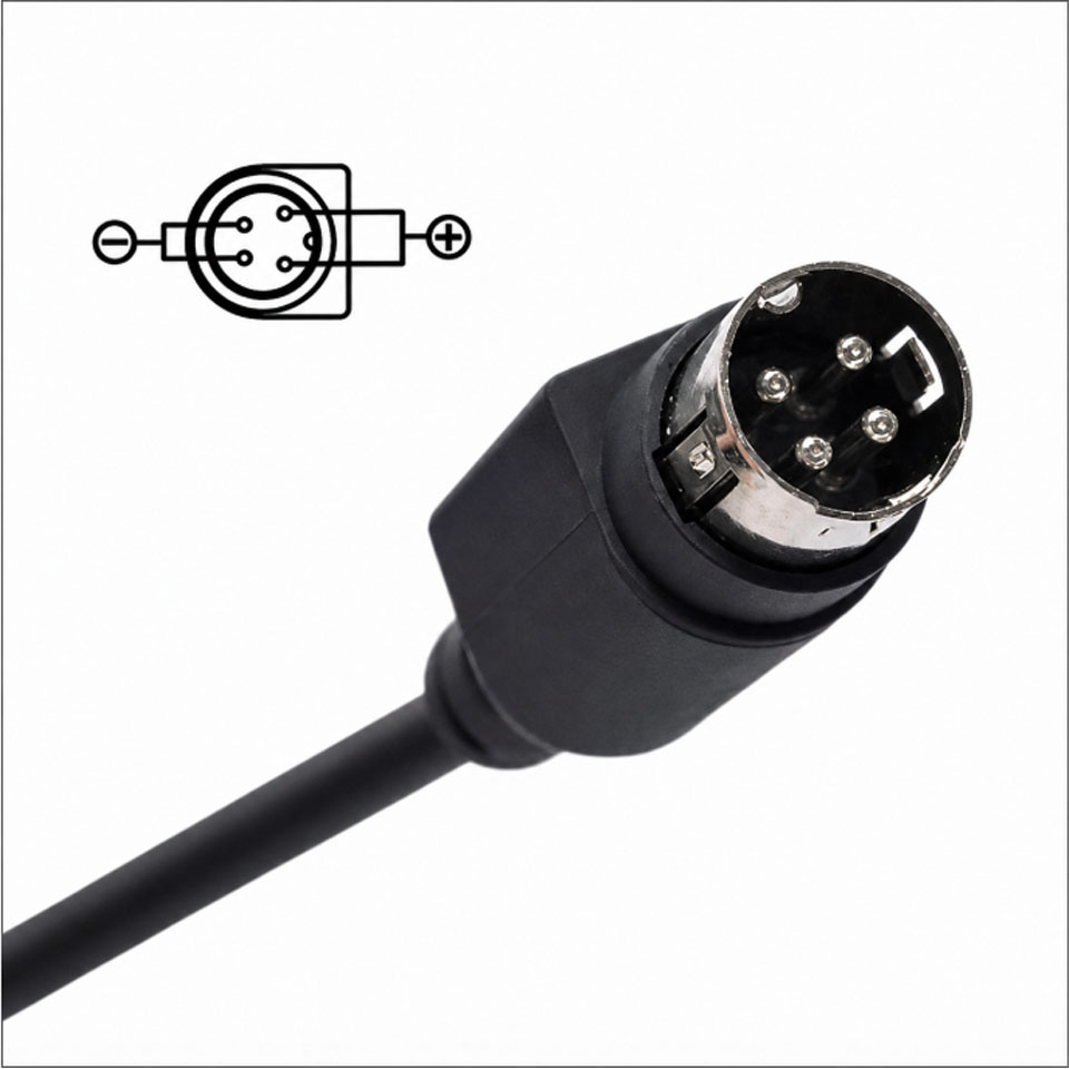 Adapter TECH 12V 3A 36W ATS036T-P120 Connector Tip Size 4-Prong Pin Mini Din 10mm Plug For Bút Vẽ Bảng Điện Tử Wacom CINTIQ 16 DTK-1660/K1-CA 16 DTK-1661 DTK1660K0D DTK1660K1D