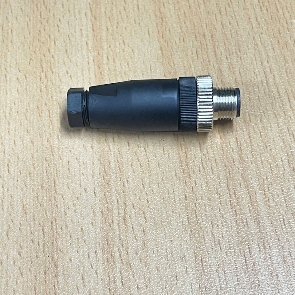 Đầu Nối M12 A-Code 5-Pin Male 5 Position Circular Connector Plug Male Pins Screw For Sensor Cable