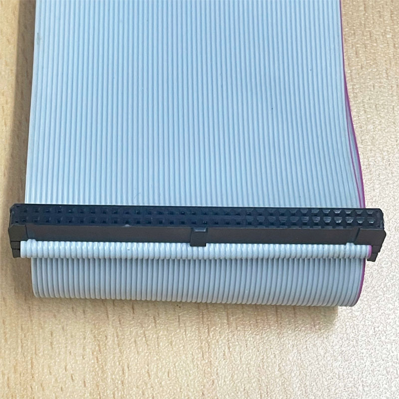Cáp Ruy Băng IDC 64 Pin Flat Ribbon Cable Female Connector Pitch 2x32P 64 Wire Female to Female IDC Flat Ribbon Cable Gray Length 1M
