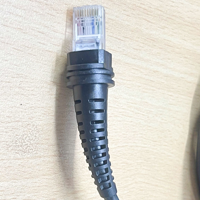Cáp Máy Quét Mã Vạch KEYENCE HR-100 Series HR-1C3UN USB to RJ50 10P10C Dài 3M Communication Cable For HR-100 Series USB Shielded